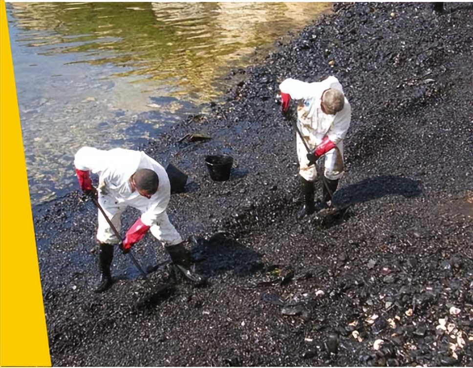 被海上溢油“染黑”的海岸线PA视讯环保热解技术助力守护海洋生命线